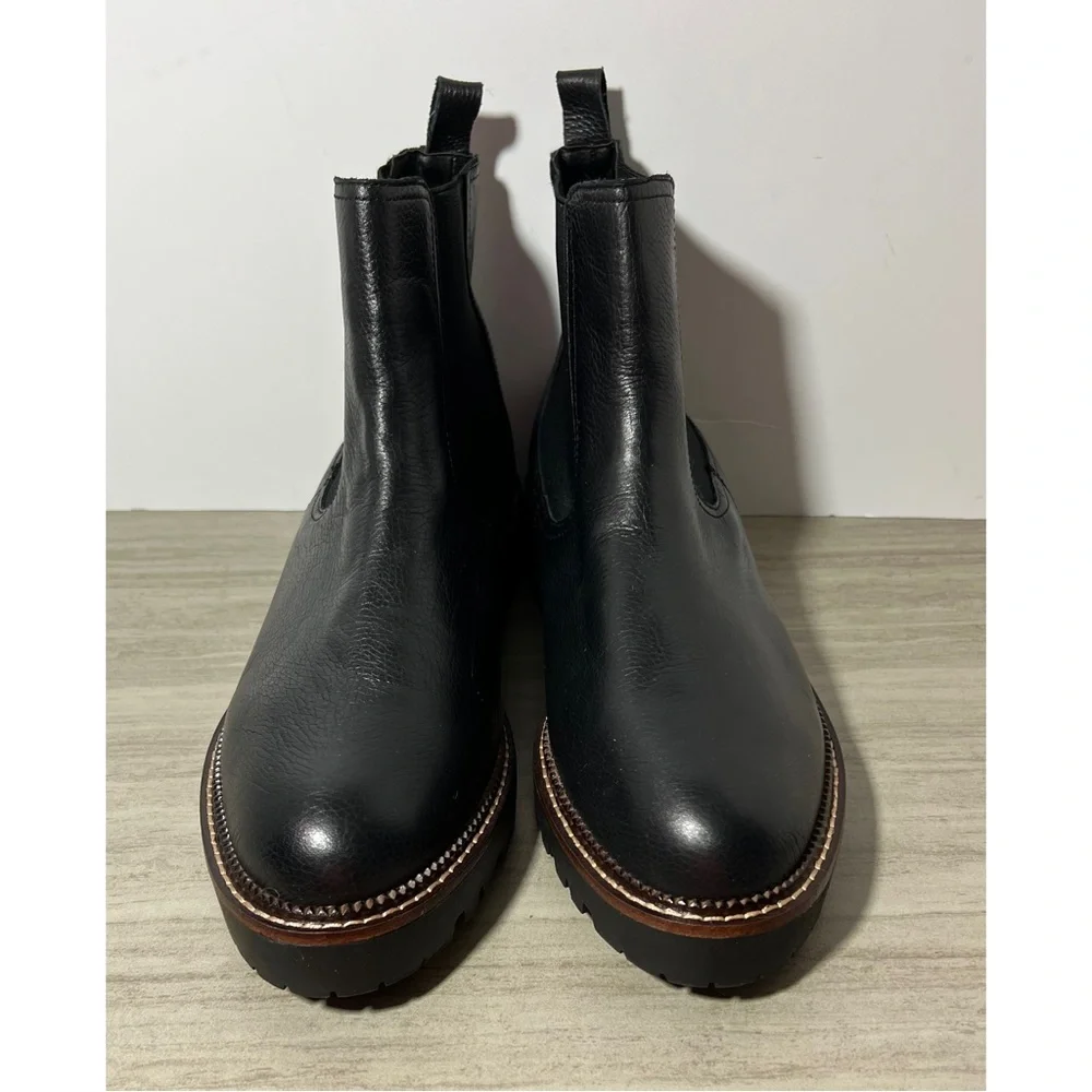 *NEW Caslon Miller chelsea boots black pull on Size 13